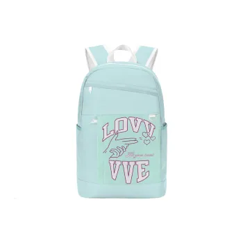 LOVVVVE X TURN UP Collaboration Polyester Backpack Unisex Blue