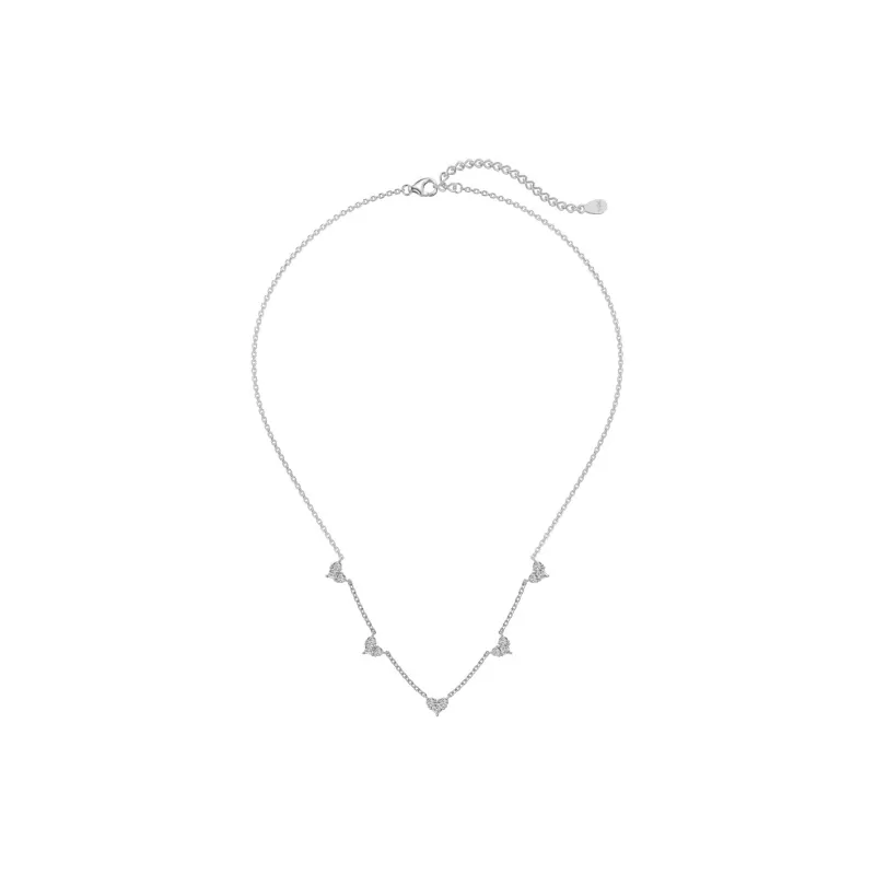KAILEIFU S925 Silver Necklaces Women's Silver-1