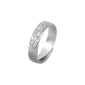 Nine Music 999 Fine Silver Rings Unisex