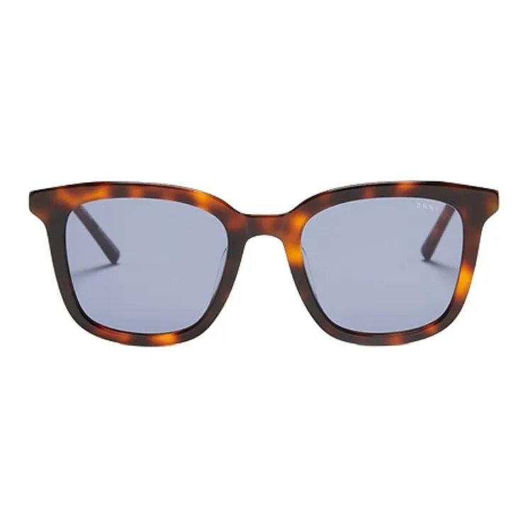 DKNY Metal Acetate Square Sunglasses Unisex Brown-1