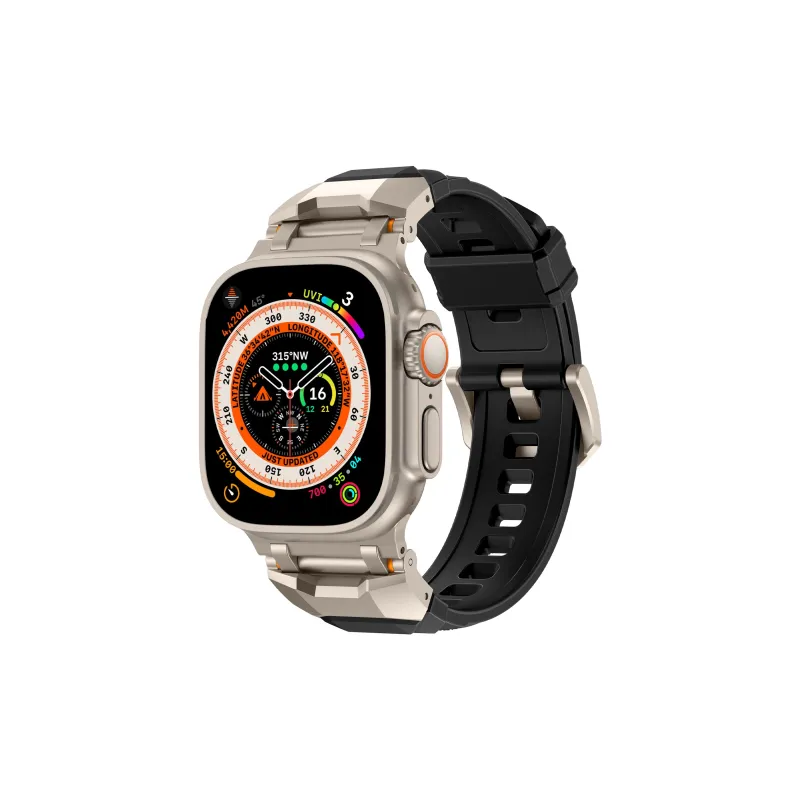 Vobafe Watch Band Apple Compatibility Silicone Material-8