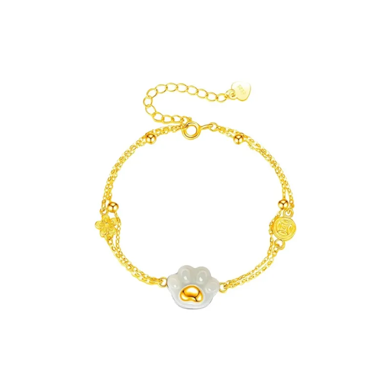Chongqing Gold Store Chalcedony Bracelets Unisex-5
