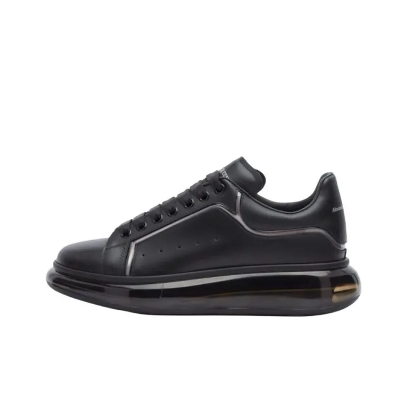 Alexander McQueen Larry Oversized Lace-Up Sneakers-0