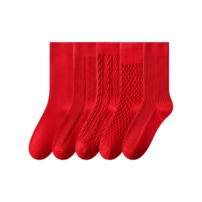 Caramella Mid Calf Socks Women's Combo Set-49