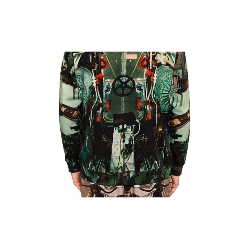 Burberry Sweatshirt Men's Green-5