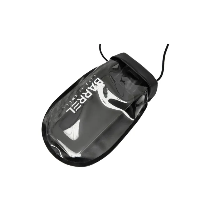 BARREL PVC Shoulder Bag Unisex Black-3
