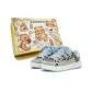 Ice Blue Leopard Print