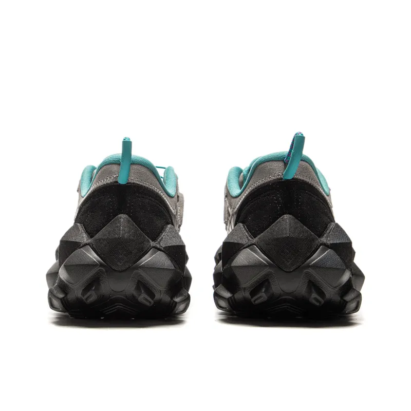 LiNing Rebound Anti Slip And Wear Resistant Low Top Casual Shoes Unisex Gray Black Green-5