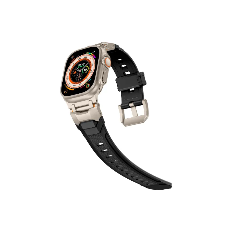 Vobafe Watch Band Apple Compatibility Silicone Material-9