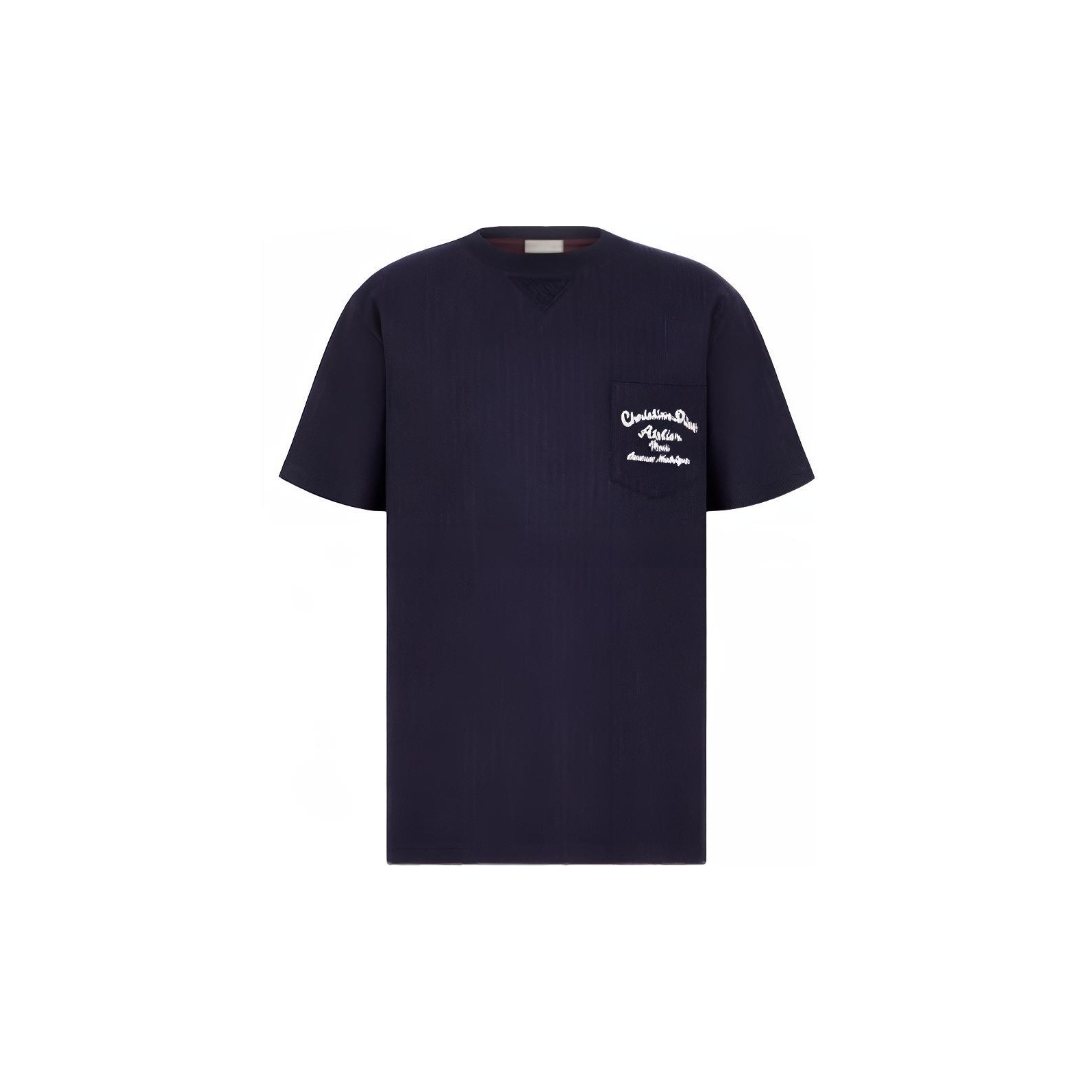 DIOR Quarterly New Products T Shirts Men Navy