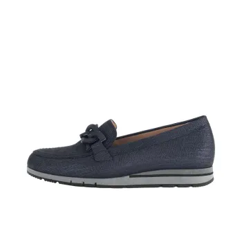 Gabor Comfort Loafers 3cm Women's Blue