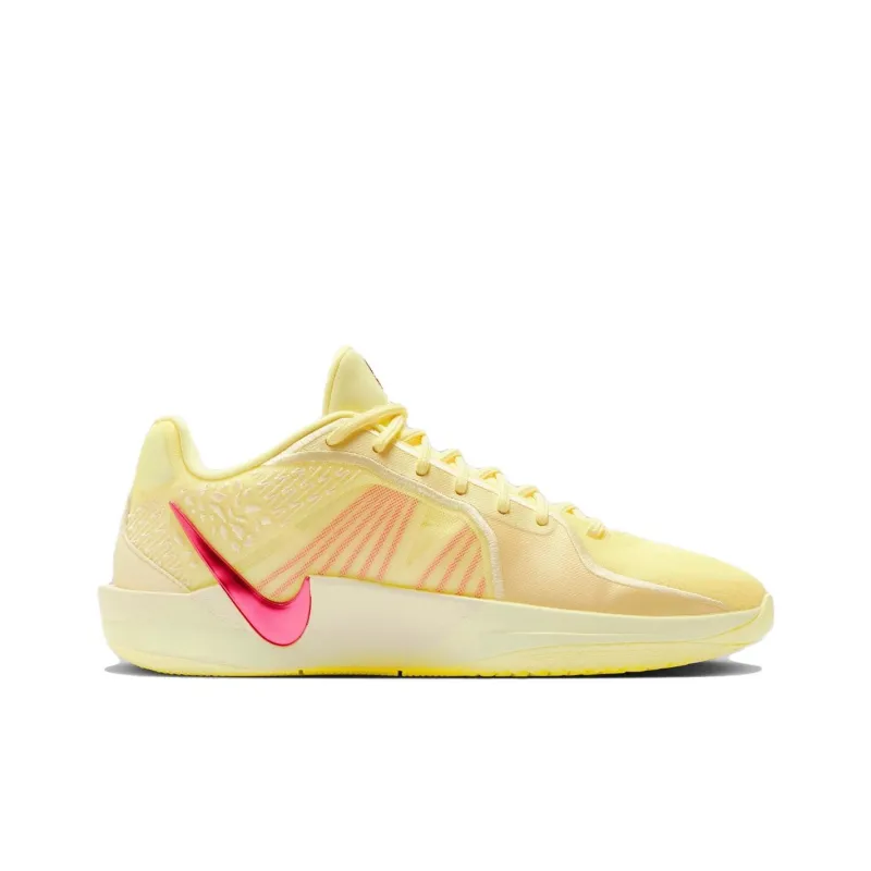 Nike Sabrina 2 Anti Slip Wear Resistant Low Top Basketball Shoes Women's Yellow-1