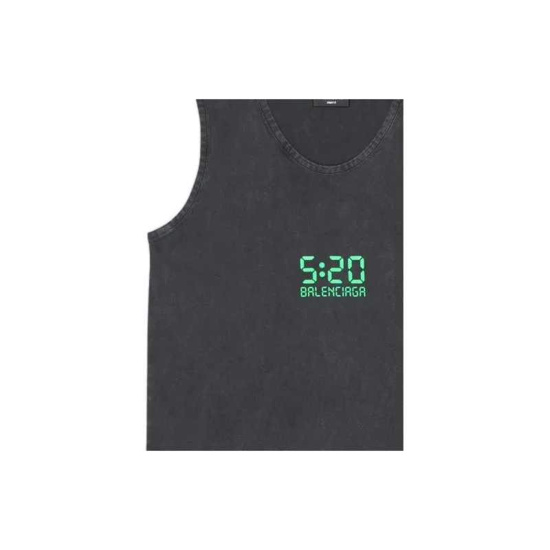 Balenciaga 520 SS22 Tank Top Men's Black-5