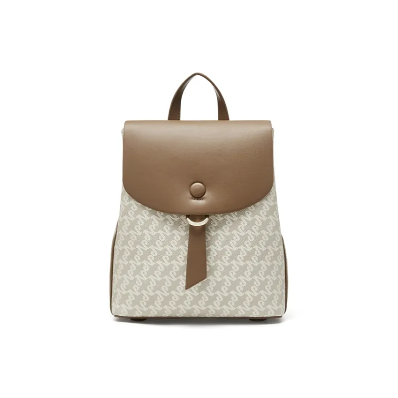 JOSINY PVC Backpack Regular Women's Ecru-0