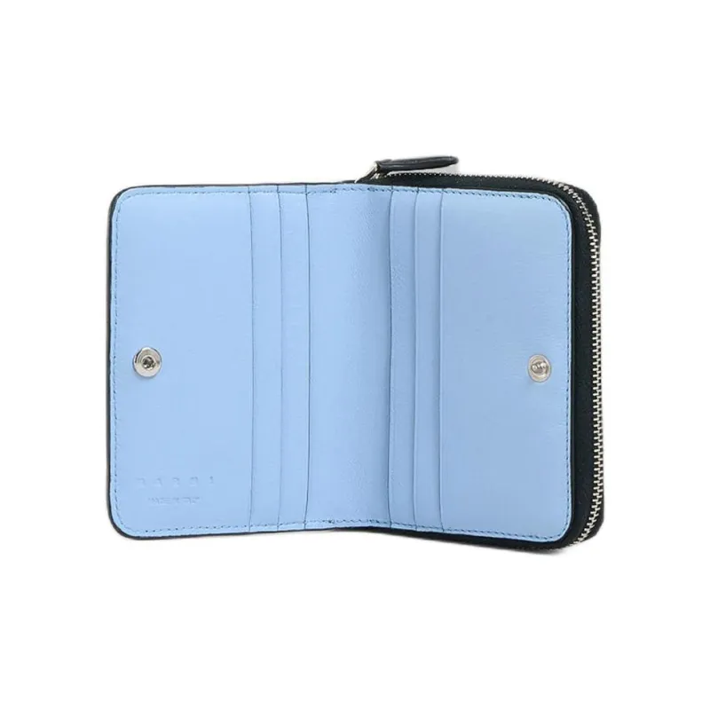 MARNI Calfskin Wallet Men's Black-2