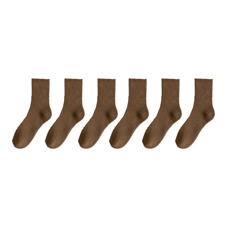 Cotton Gene Mid Calf Socks Unisex Combo Set-37