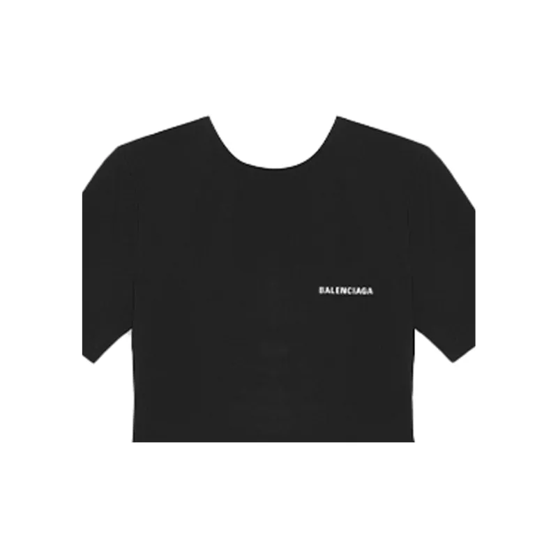 Balenciaga Open Back One Piece Swimsuit 'Black'-3
