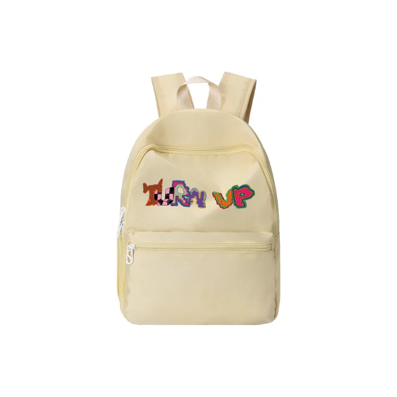TURN UP Polyester Backpack Regular Unisex Mint Mambo Color-10