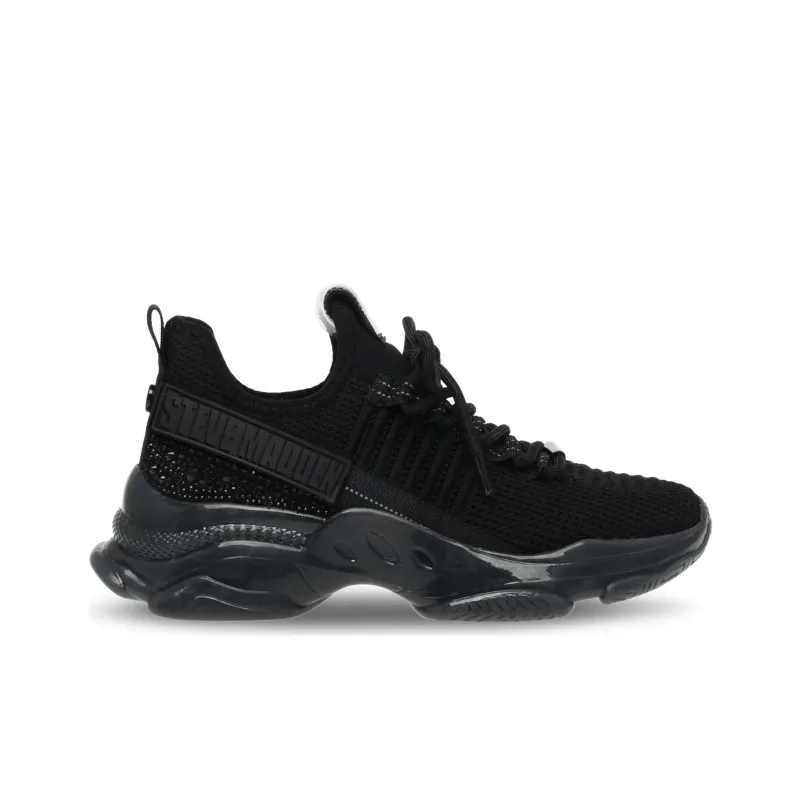 STEVE MADDEN Maxilla RE Low Top Casual Shoes Women's Black-1
