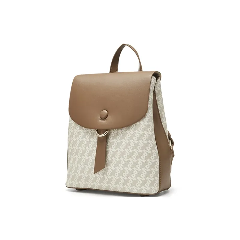 JOSINY PVC Backpack Regular Women's Ecru-2