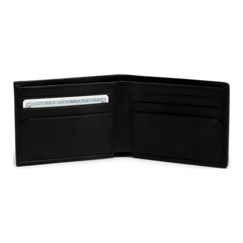 TUMI Fabric Wallet Unisex Black-1