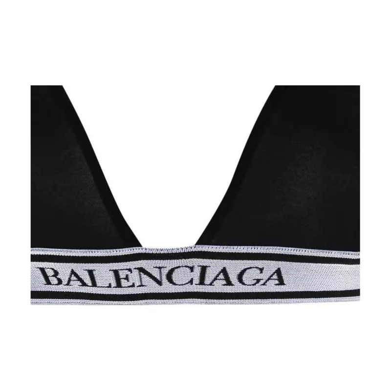 Balenciaga Bra Regular Fit Women's Black-3