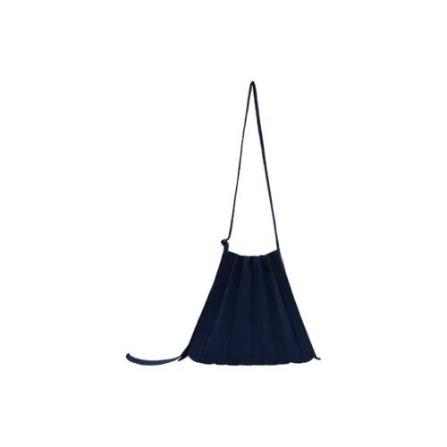 JOSEPH&STACEY Polyester Shoulder Bag Medium Size Women's Marine Blue