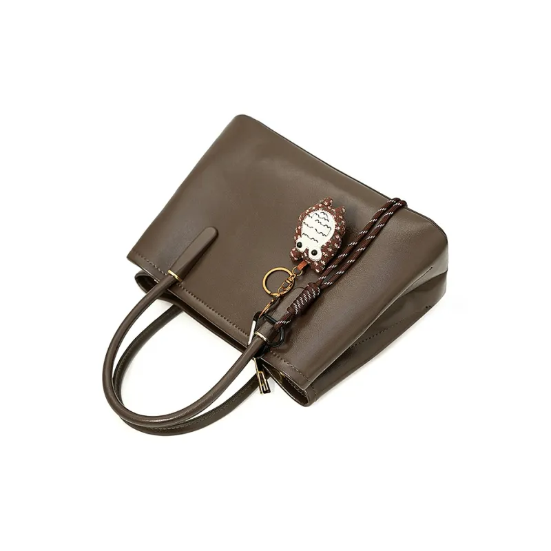 Vigno Synthetic Leather Handbag Regular Women's Red-27
