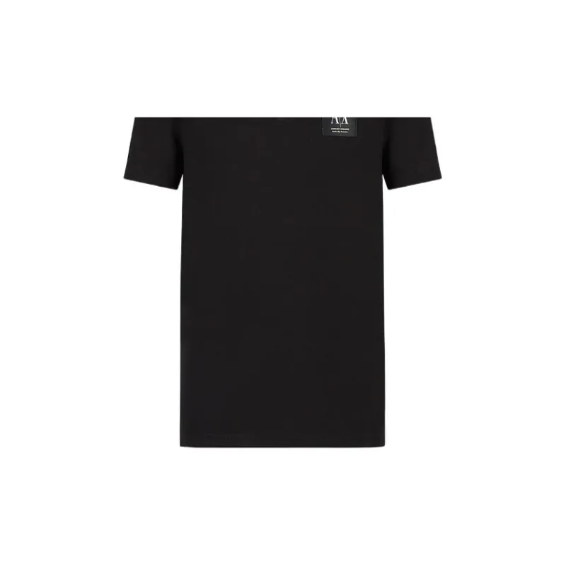 ARMANI EXCHANGEAE SS23 Polo Shirt Men's Black-5