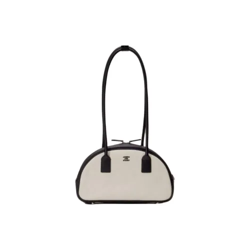 JOSEPH&STACEY Cotton Canvas Handbag Shoulder Bag Women's Ecru