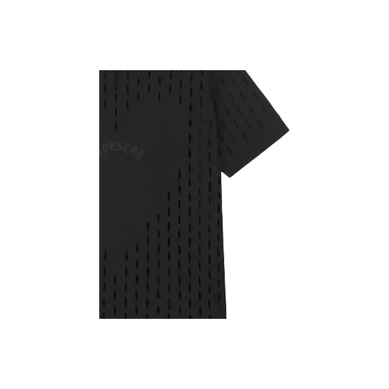 Givenchy Logo embroidered Heart motif T shirt-6