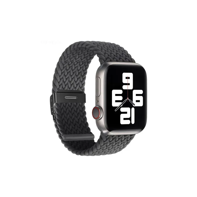 ZHENGGUANG Watch Band Apple Compatibility Woven Material-8