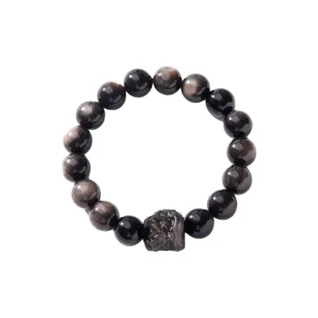 Happy Tide Obsidian Bracelets Unisex