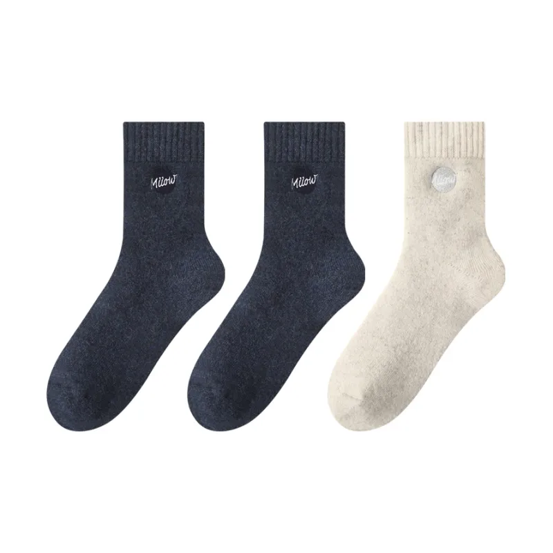 MIIOW Mid Calf Socks Unisex 3 Pack-8