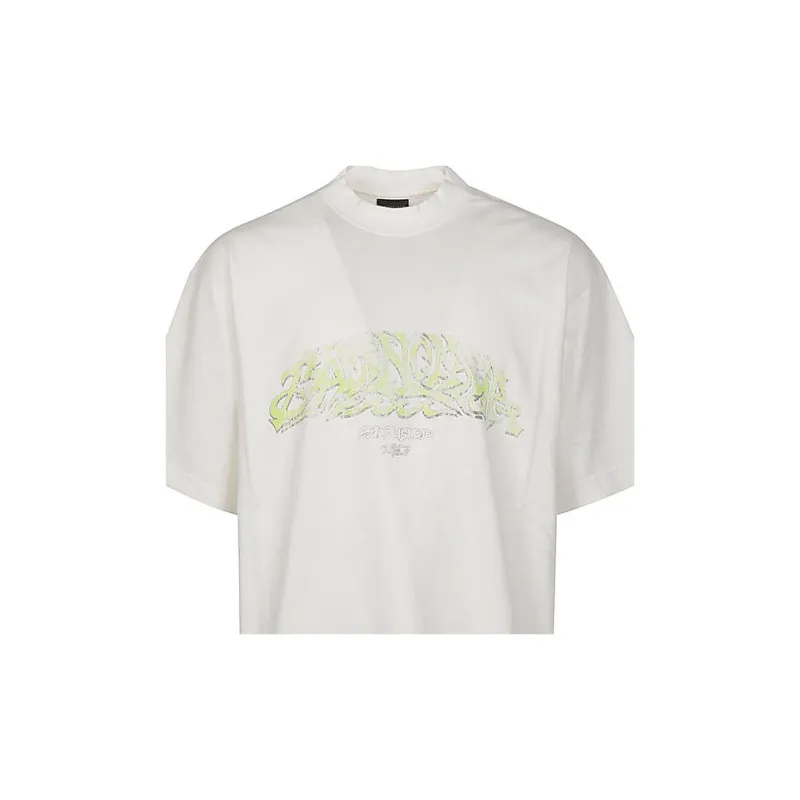 Balenciaga T-Shirt Regular Fit Men's Gray-2