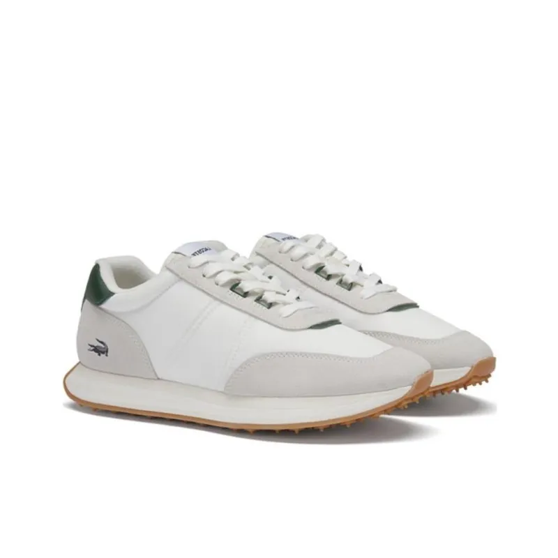 LACOSTE L SPIN Low Top Casual Shoes Men's White Green-3