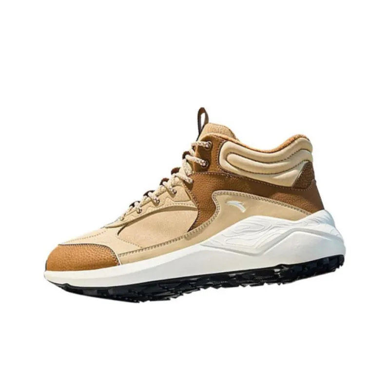 Anta Cushioning Wear-Resistant Low-Top Casual Shoes Men's Brown-2