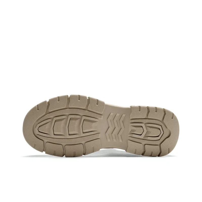 HLA Work Boots Men Low Top Gray/Sand-9