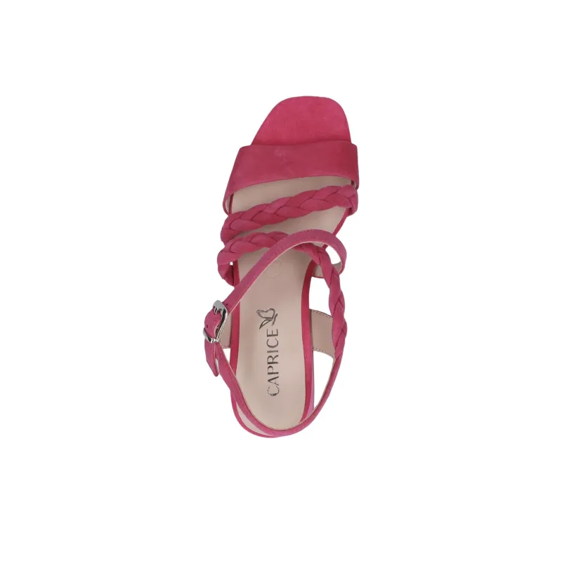 CAPRICE Baila Roman Sandals 6.5cm Women's Fuchsia-3