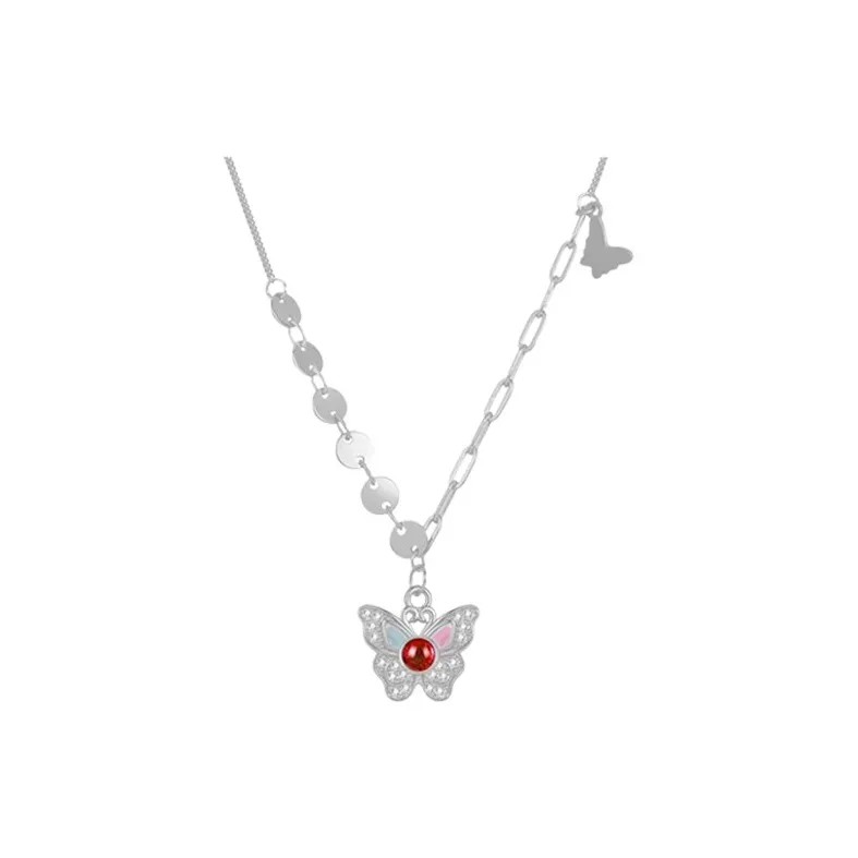 Chongqing Gold Store S925 Silver Necklaces Women's-5