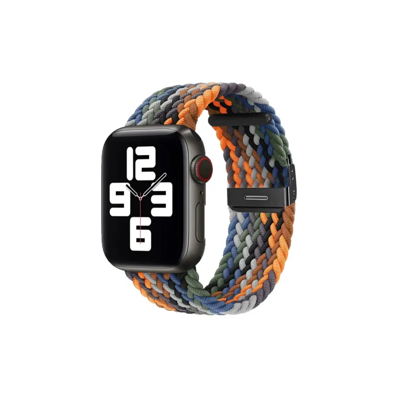ZHENGGUANG Watch Band Apple Compatibility Woven Material-9