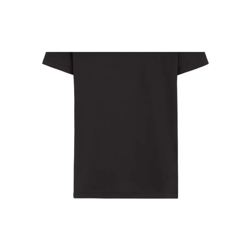 FENDI Logo Embroidered Crewneck T Shirt-5