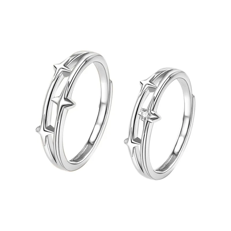 Eclater 999 Fine Silver Rings Unisex-0