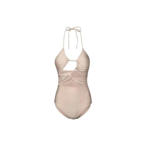 Ariana Grande One-piece Swimsuit Women's Beige