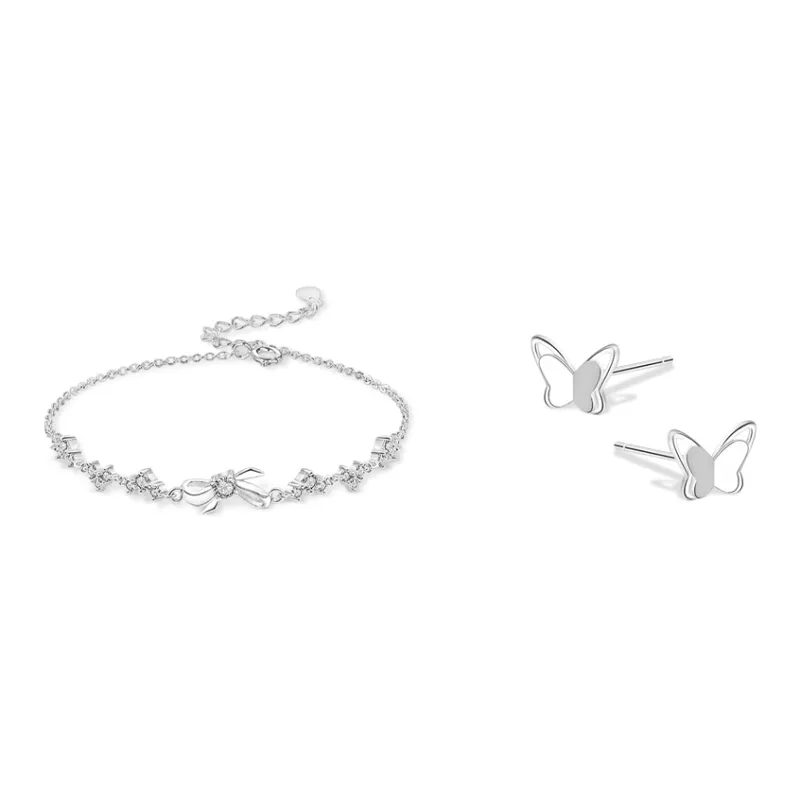 KUMET Sterling Silver Bracelets Women's Anniversary Birthday Anniversary Gift-5