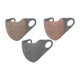 Fallen Leaves Brown+Coral Orange+Galaxy Gray
