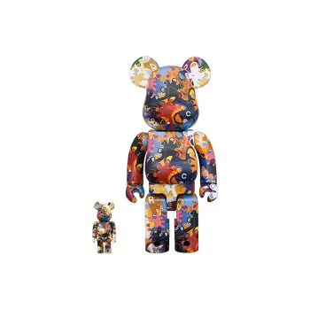 Bearbrick Noritake Kinashi Notteiko REACH OUT 100% & 400%