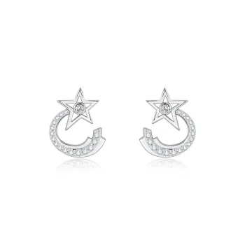 Strange S925 Silver Stud Earrings Women's