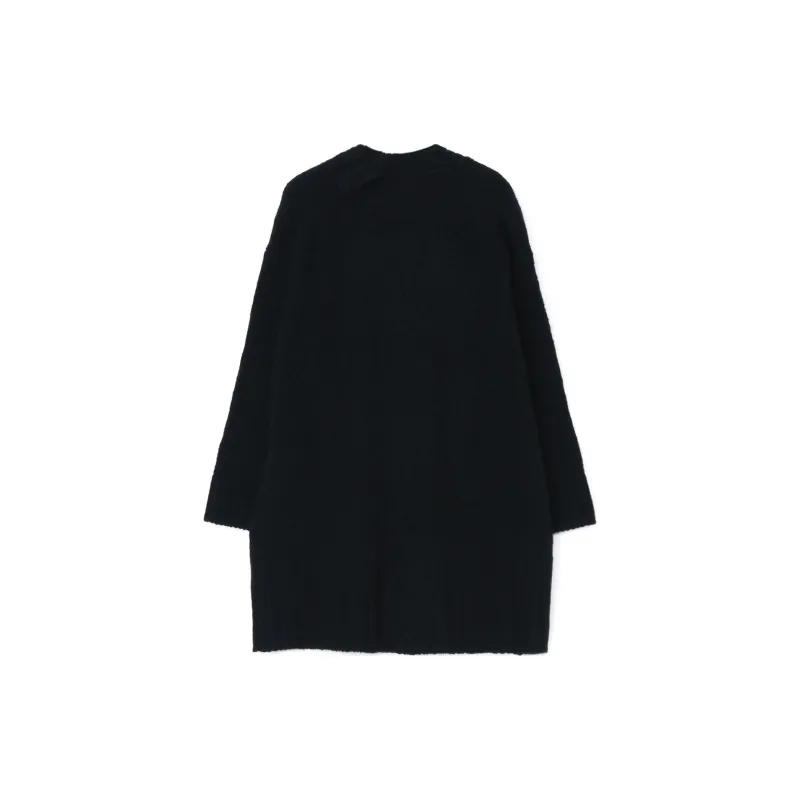 Yohji Yamamoto Asymmetric V neck Cardi coat-1
