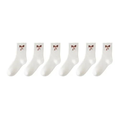 Cotton Gene Mid Calf Socks Women's Combo Set